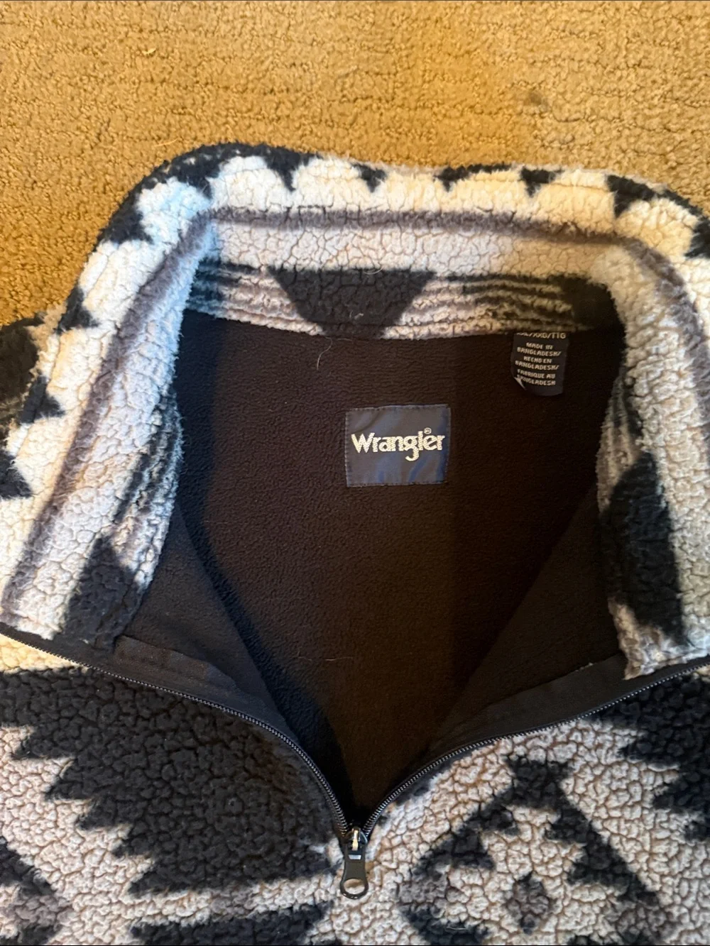 Wrangler cozy zip
